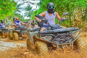 Punta Cana: Buggy Tour with Cenote & Macao Beach Visit