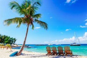 Punta Cana: Katamaranbåd til øen Saona med frokostbuffet