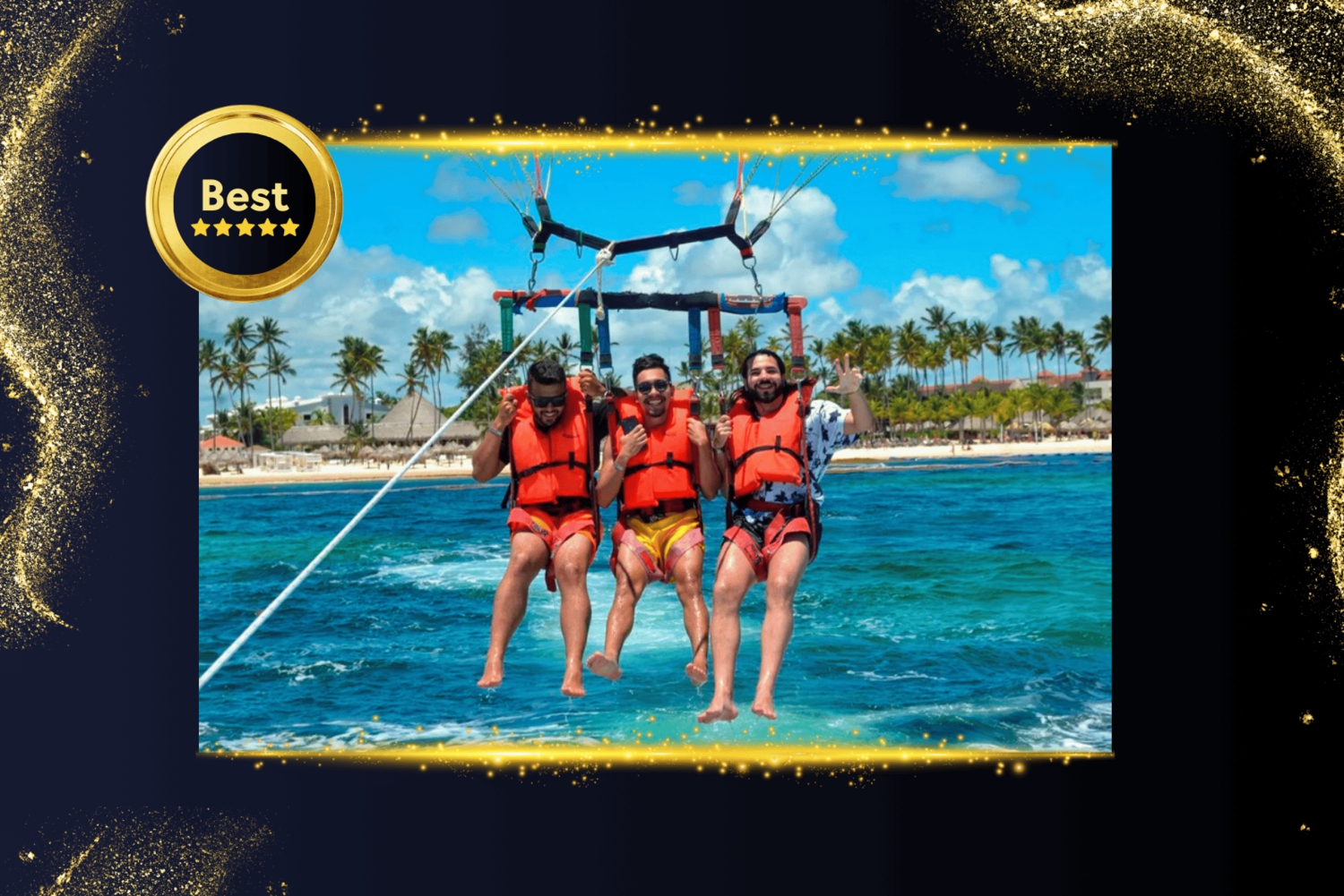 Punta Cana: Parasailing Experience with Pickup Include
