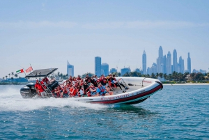 Dubai: Marina, Atlantis, Palm & Burj Al Arab Speedboat Tour
