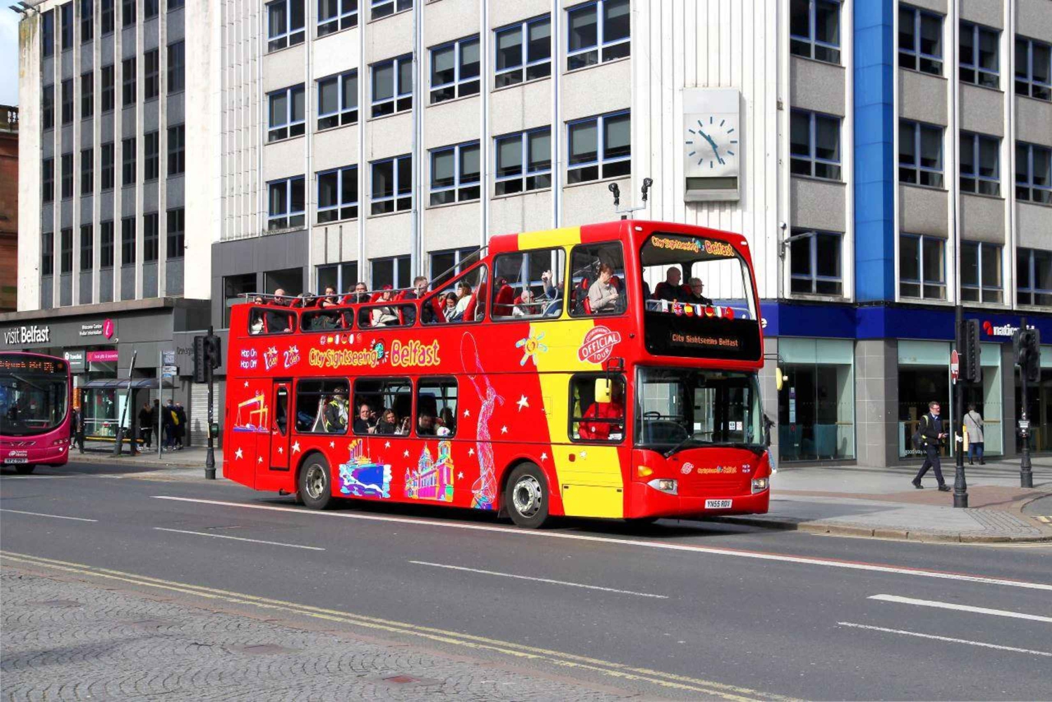 Belfast: City Sightseeing Hop-On Hop-Off Bus Tour
