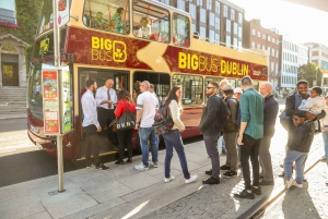 Dublin: Big Bus Hop-On Hop-Off Tour with Live Guide