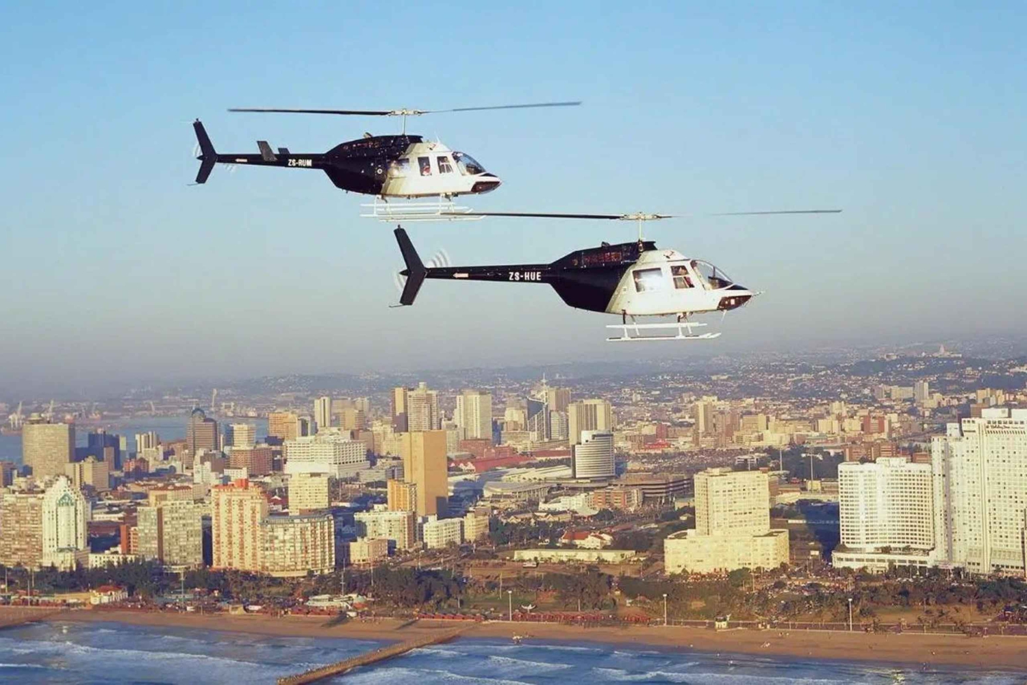 Durban: Sightseeingtur i by og helikopter