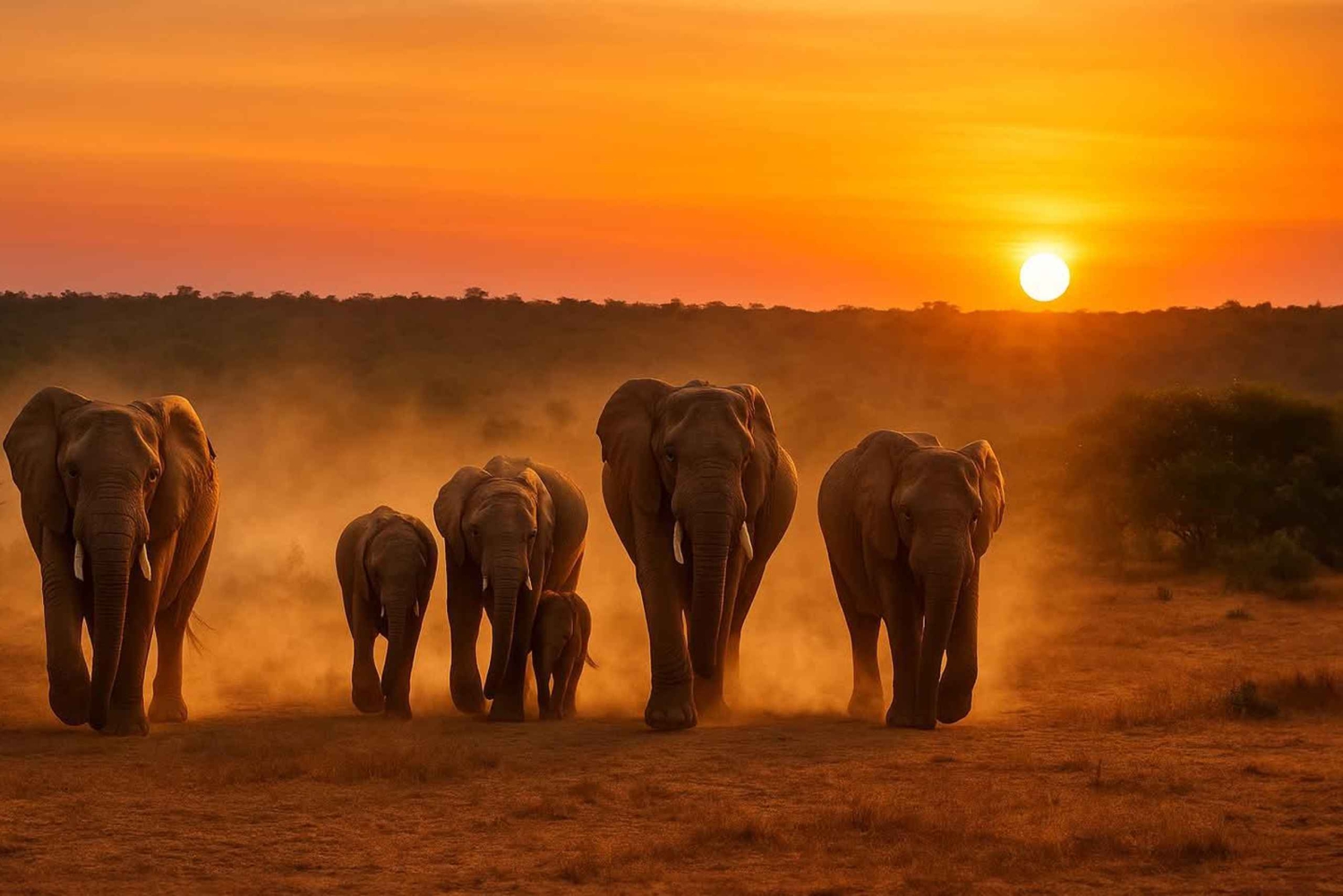 Park Narodowy Addo Elephant: przejażdżka i grill!