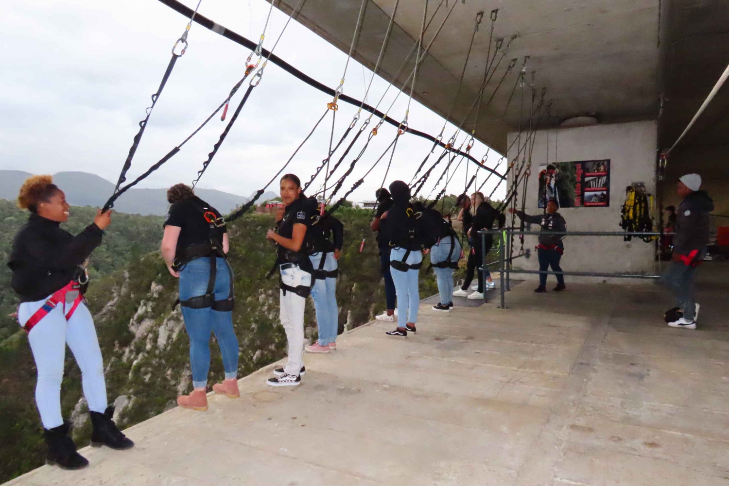 PLETTENBERG BAY: Skywalk-Tour über die Bloukrans-Brücke