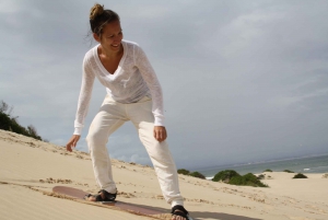 Sandboarding Jeffreys Bay