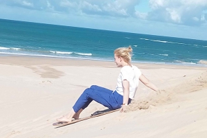 Sandboarding Jeffreys Bay