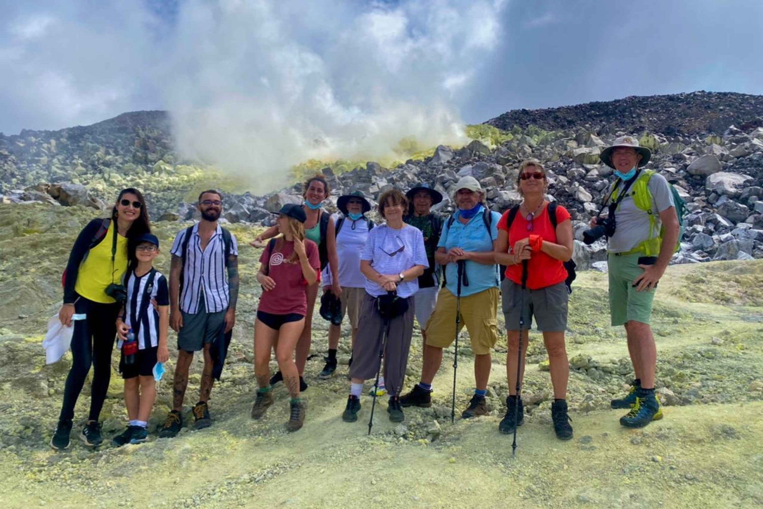 Aventure au volcan Sierra Negra et aux mines de soufre