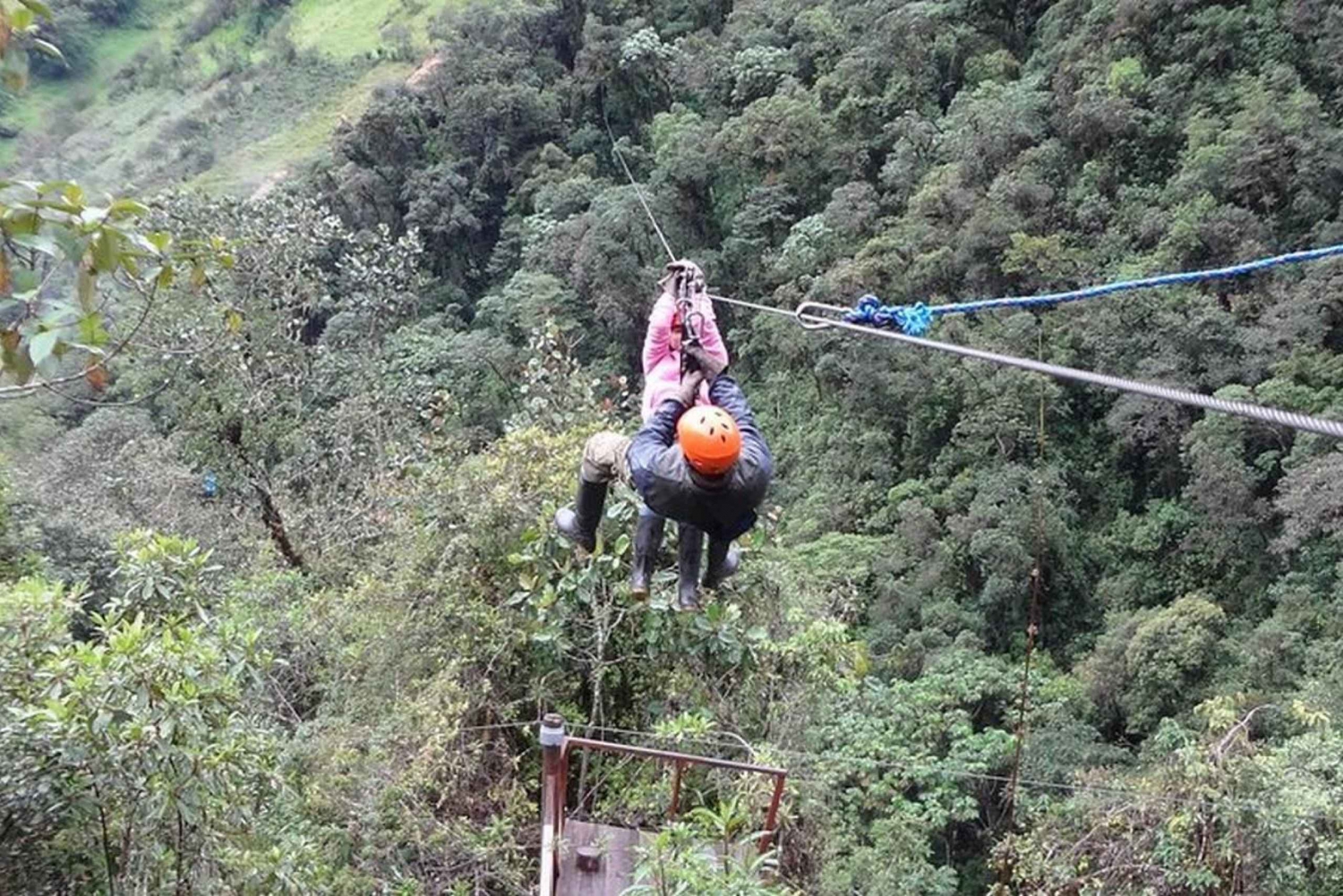 Baños: Canopy Ziplining im Puntzan Adventure Park