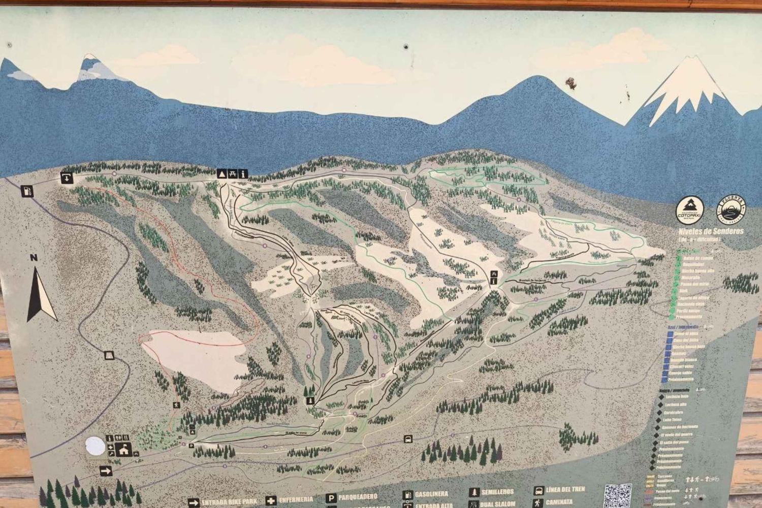 Cotopaxi: EKSKLUSIV cykeltur gennem Park Mountains og sjov