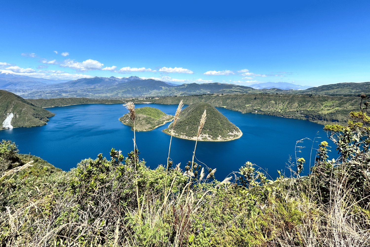Circonvallazione della laguna di Cuicocha