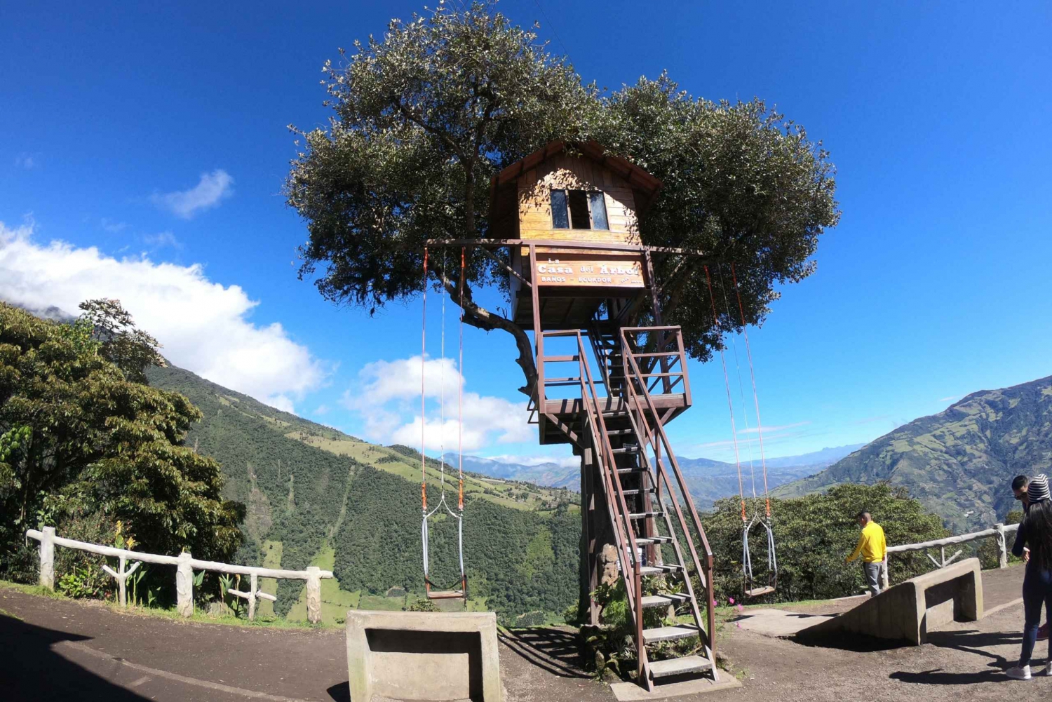 Da Quito: Tour guidato delle cascate di Baños de Agua Santa