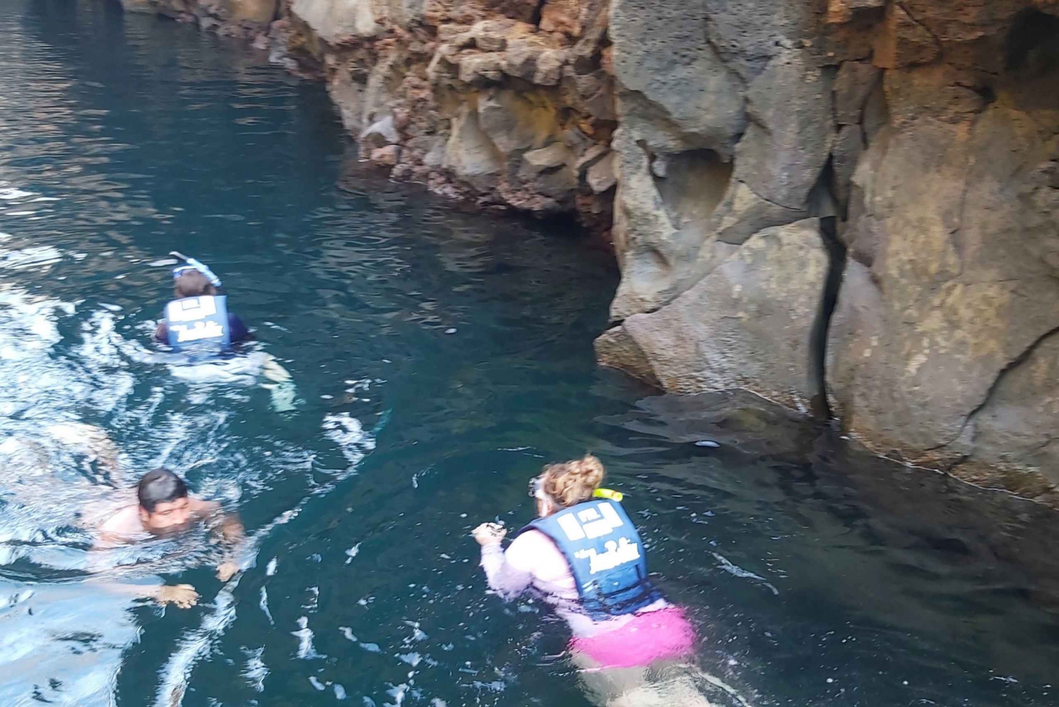 Puolen päivän Bay Tour Santa Cruzin saarella