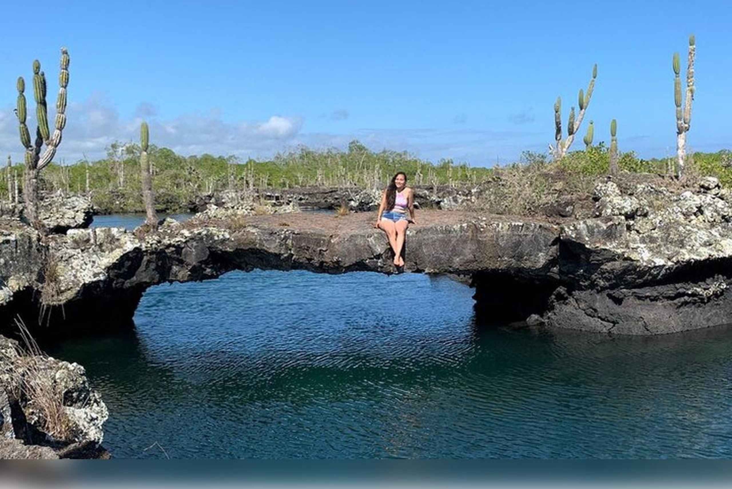 Isabela Island: Snorkling vid Cabo Rosa-tunnlarna