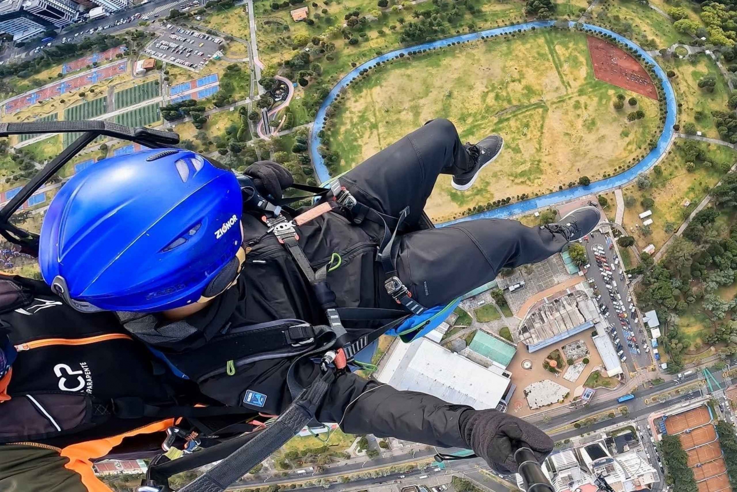 Parapente boven Quito: vlieg over de stad in een paraglider