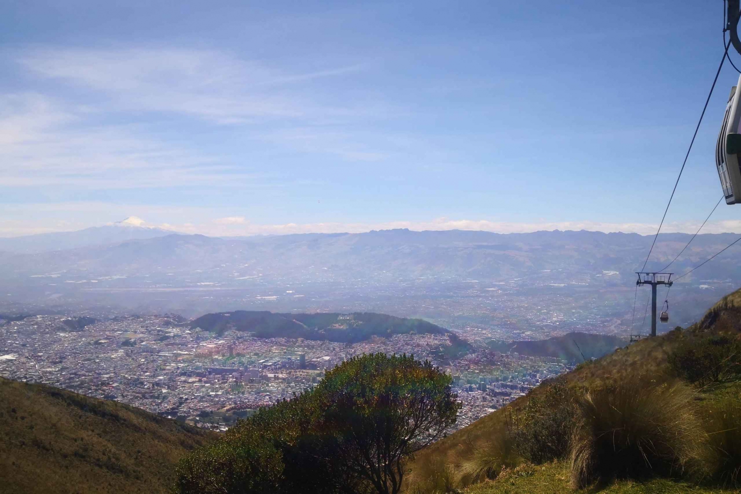 Quito set fra himlen