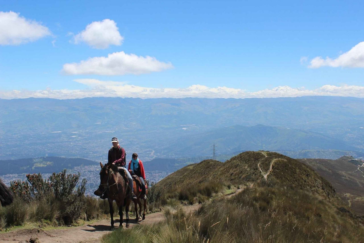 Quito Tour, Teleferico & Pichincha Volcano Horseback Ride