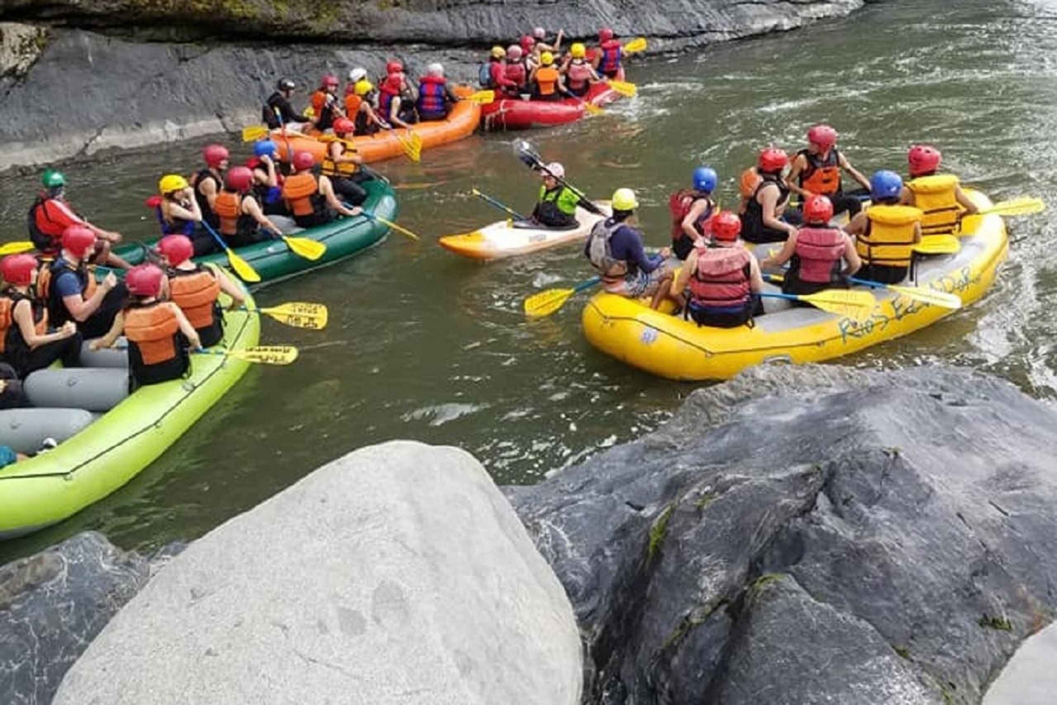 Rafting + juving - to aktiviteter på én vanndag