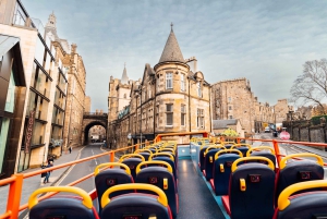 Édimbourg : visite en bus à arrêts multiples et visite combinée de la ville et du Britannia