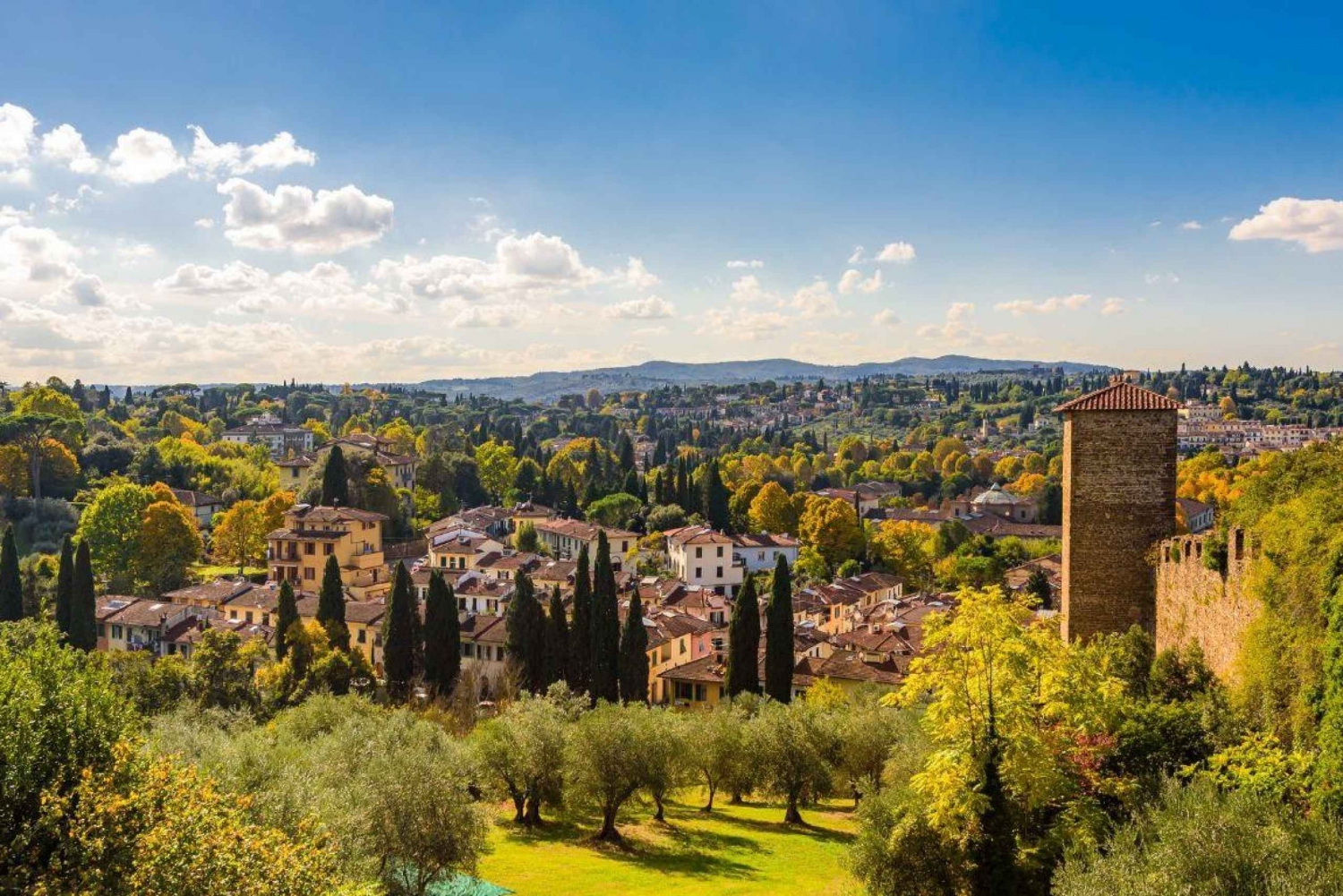 Florens landsbygd 2,5 timmar Premium E-Bike Tour + fotografering