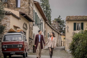 Флоренция и Кьянти: фотосессия и видео на винтажном Fiat