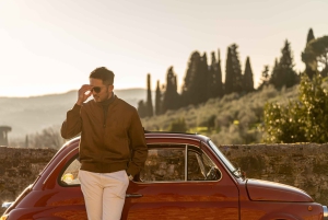 Флоренция и Кьянти: фотосессия и видео на винтажном Fiat