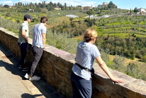 Firenze: Sähköpyöräretki Toscanan kukkuloilla ja viinimaistelu