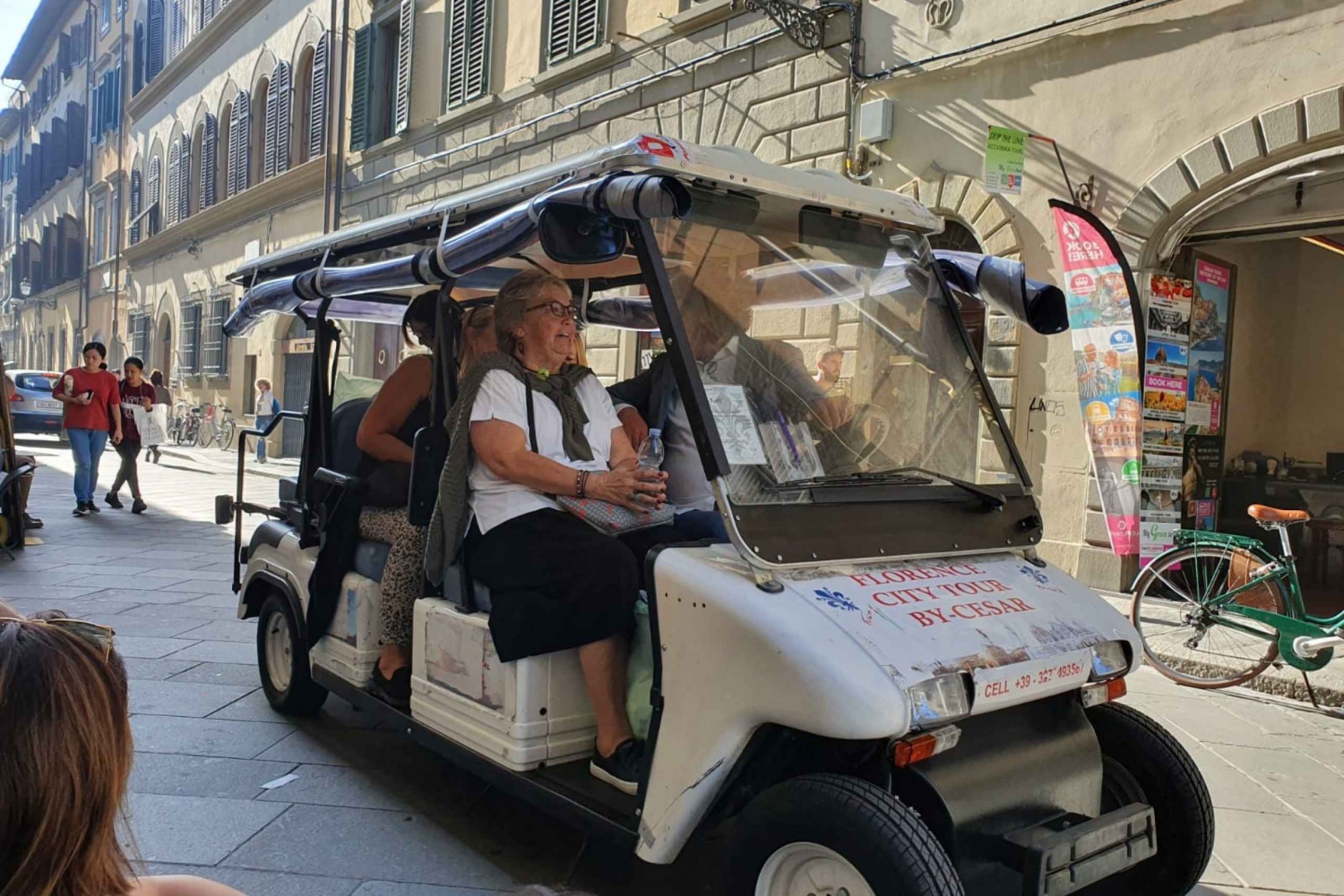 Florencja: ekologiczna wycieczka panoramiczna w elektrycznym wózku golfowym