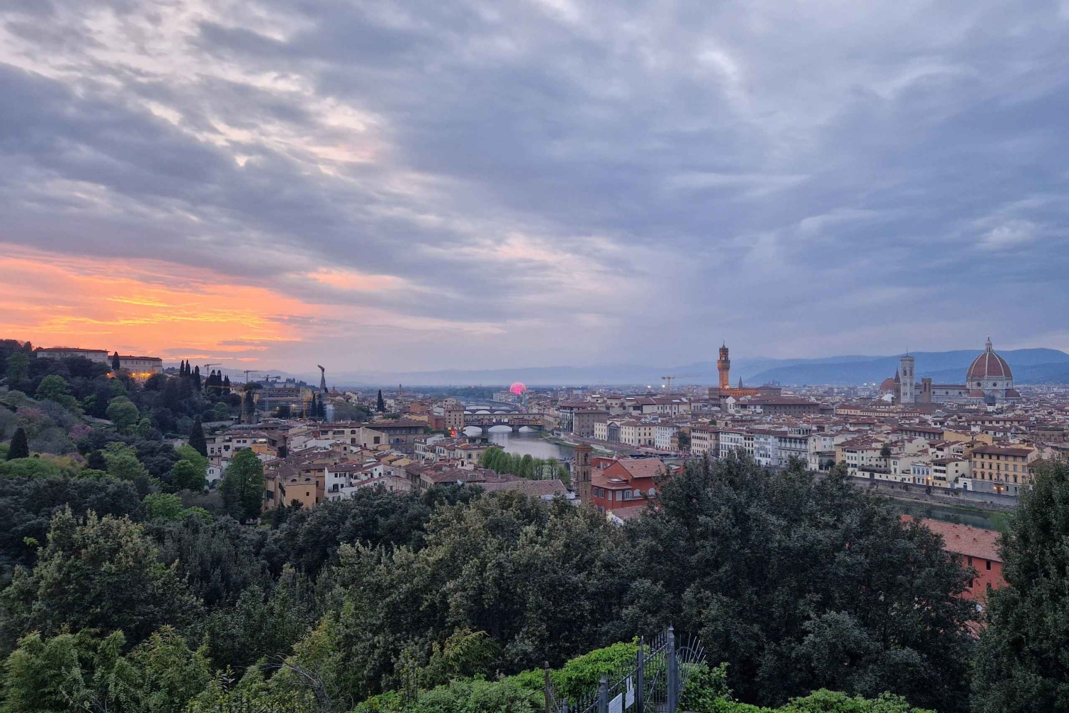 Tour a piedi dell'ora dorata di Firenze e Piazzale Michelangelo
