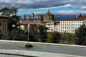 Florença panorâmica da Porta Romana ao P.zzale Michelangelo