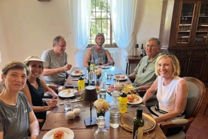 Firenze: Sähköpyöräretki Toscanan kukkuloilla ja viinimaistelu