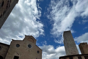 Toscana: San Gimignano og frokost og smagsprøver på en Chianti-vingård