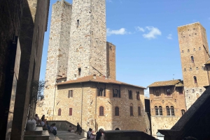 Toscana: San Gimignano og frokost og smagsprøver på en Chianti-vingård