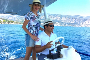 Beaulieu-sur-Mer: Private French Riviera Solar Boat Cruise