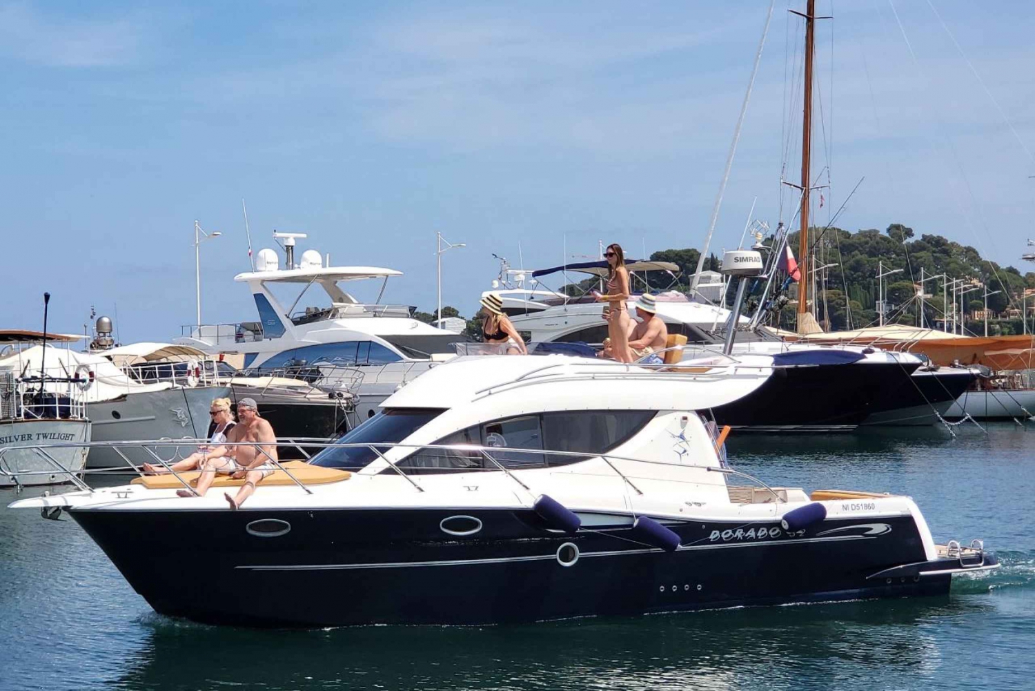 Vanuit Cap Ferrat: premium cruise langs de Franse Rivièra met zwemmen