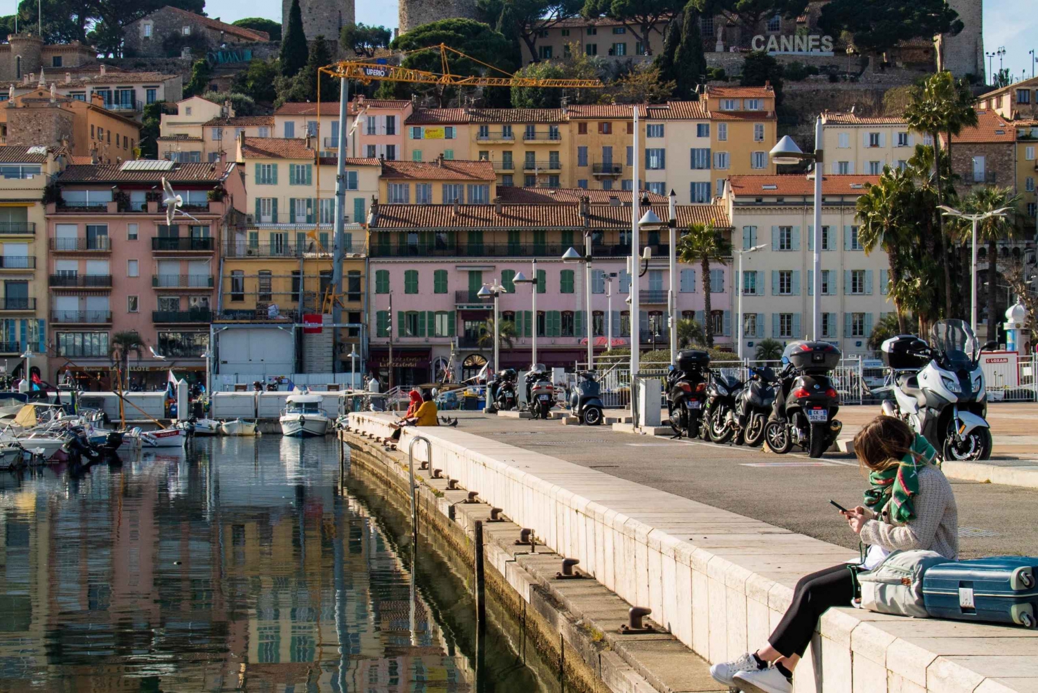 カンヌ：ガイド付きプライベートウォーキングツアー（ホテル送迎付き）