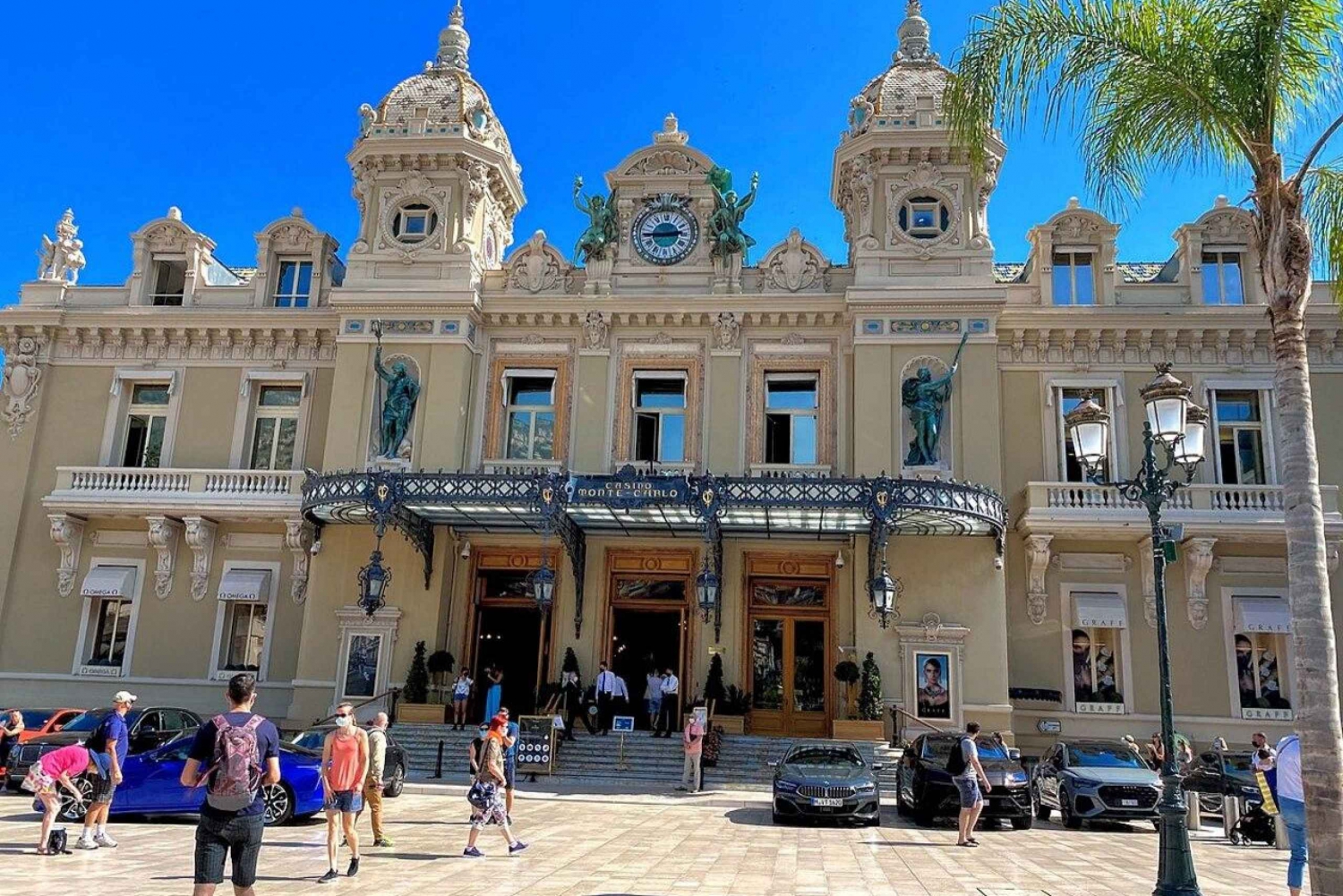 Private Tour ab Nizza/Villefranche: Côte d'Azur – Ganztägig