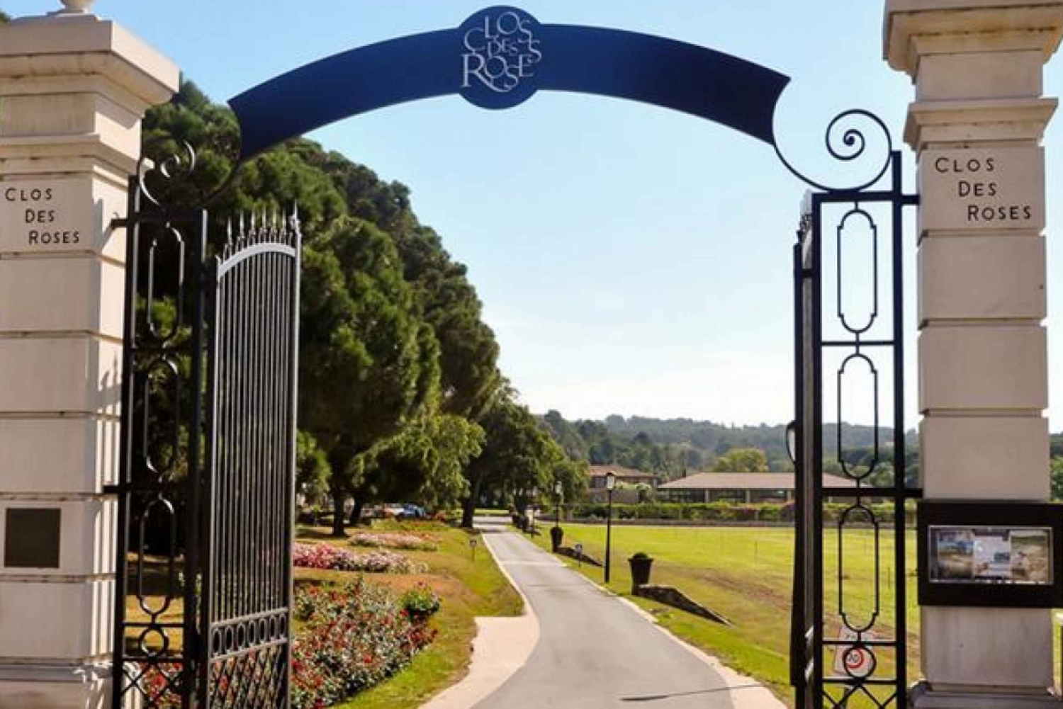 Trevligt: Vinprovning och lunch på Clos des Roses