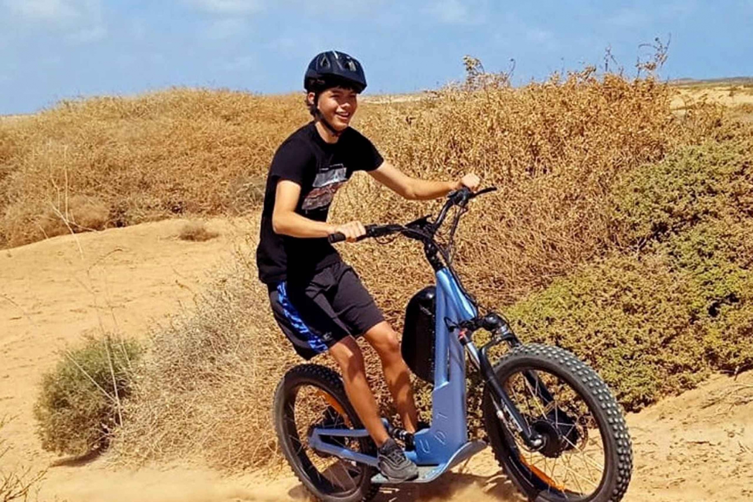 Corralejo: Aventura todoterreno en E-scooter