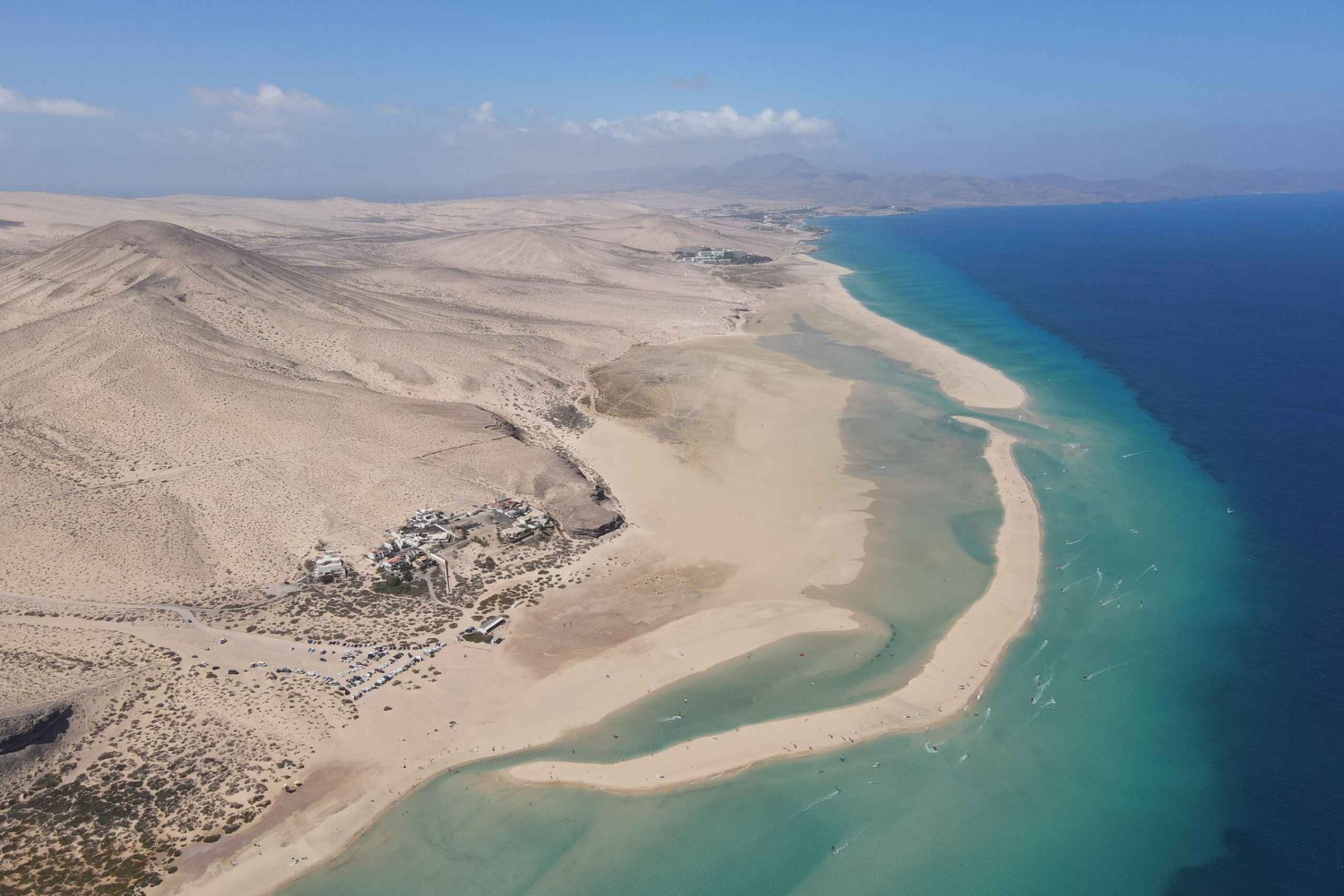 Península de Jandía: Laguna de Sotavento, La Pared y Morro Jable.