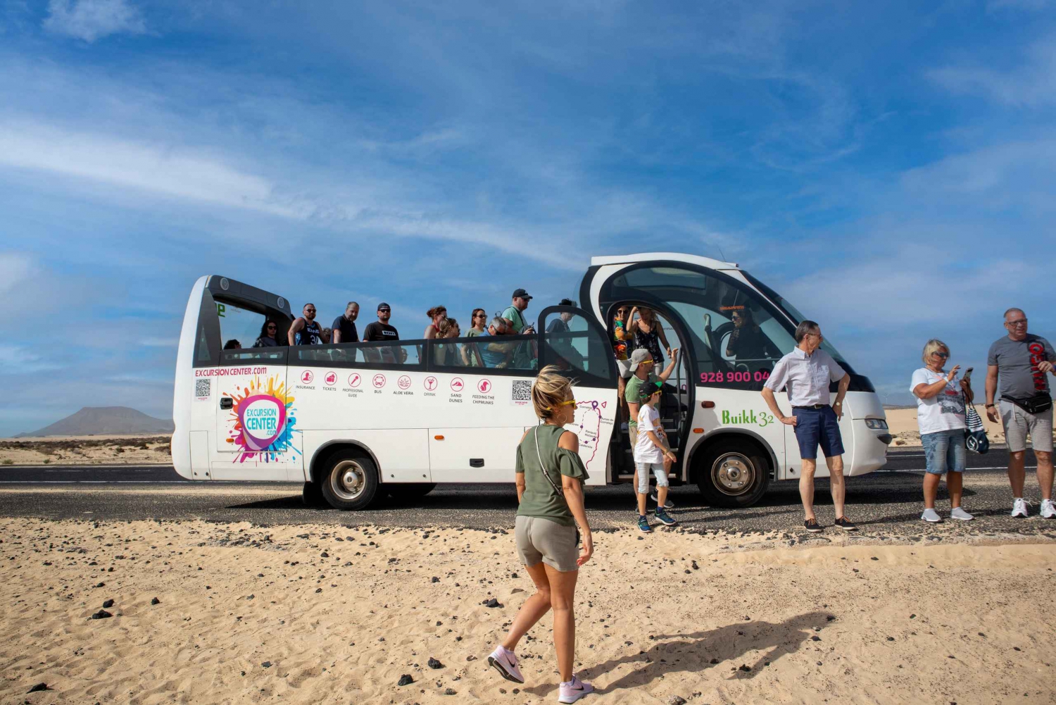 Cruceristas Fuerteventura: Dunas Corralejo y Pueblo La Oliva