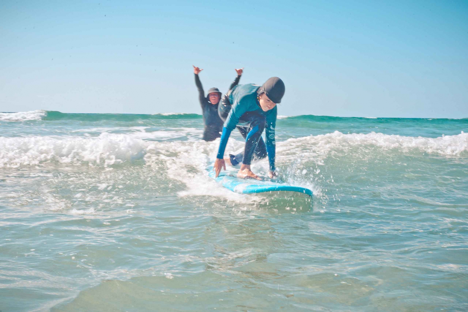Fuerteventura: Clases de surf para niños y familias