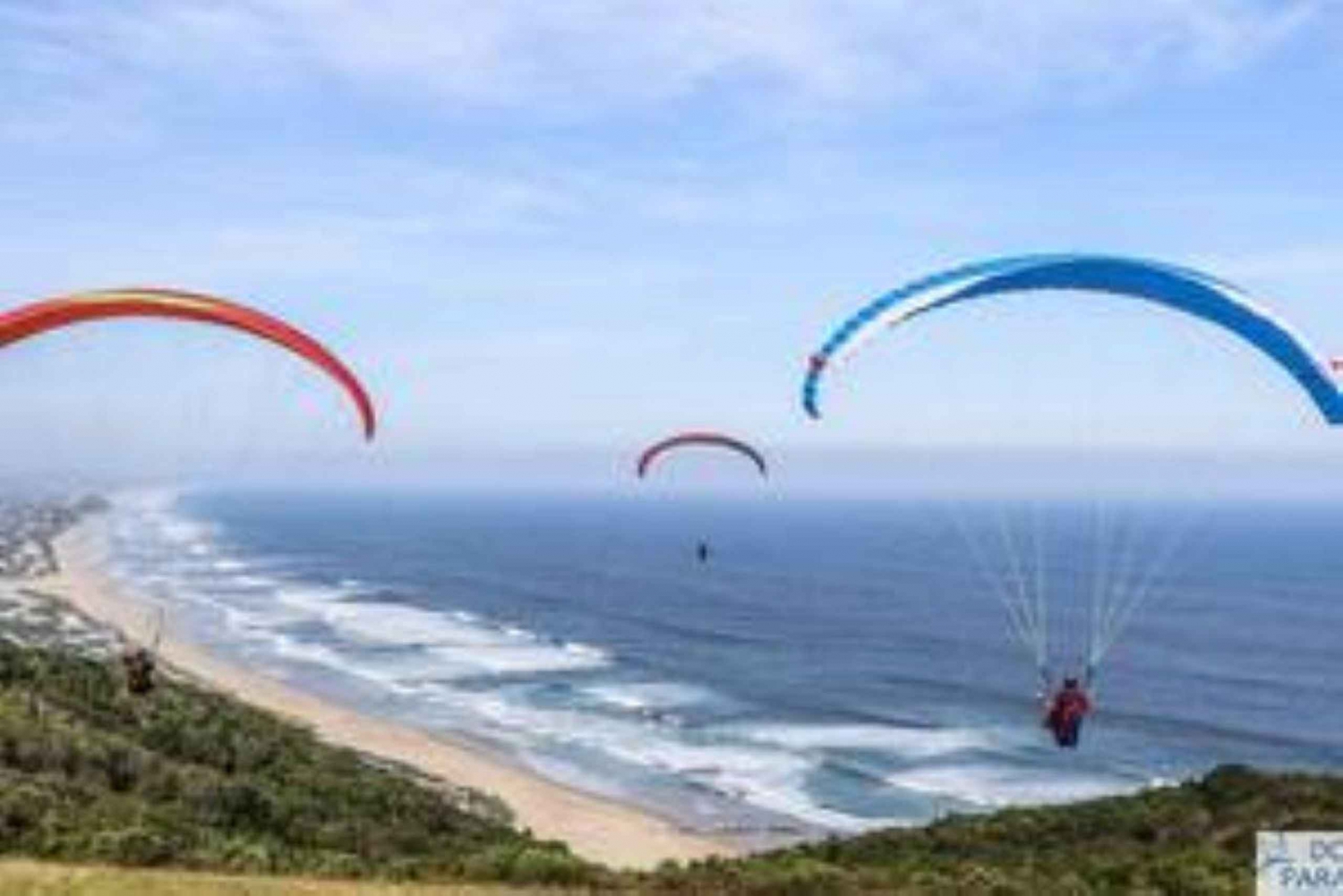 Avontuurlijke tandem paragliding vlucht