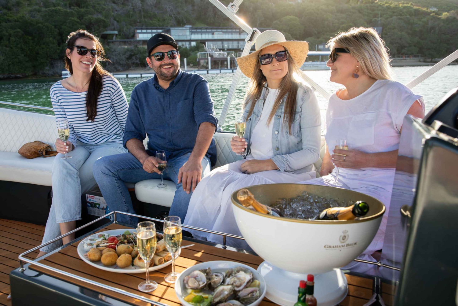 Vanaf Thesen Eiland: Knysna Lagoon Luxe Privé Cruise