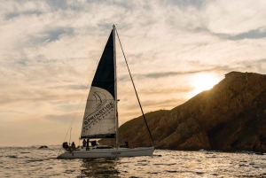 Croisière au coucher du soleil à Knysna avec dîner léger et vin