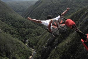 Plettenberg Bay: Bungee Jumping mit Zipline und Sky Walk