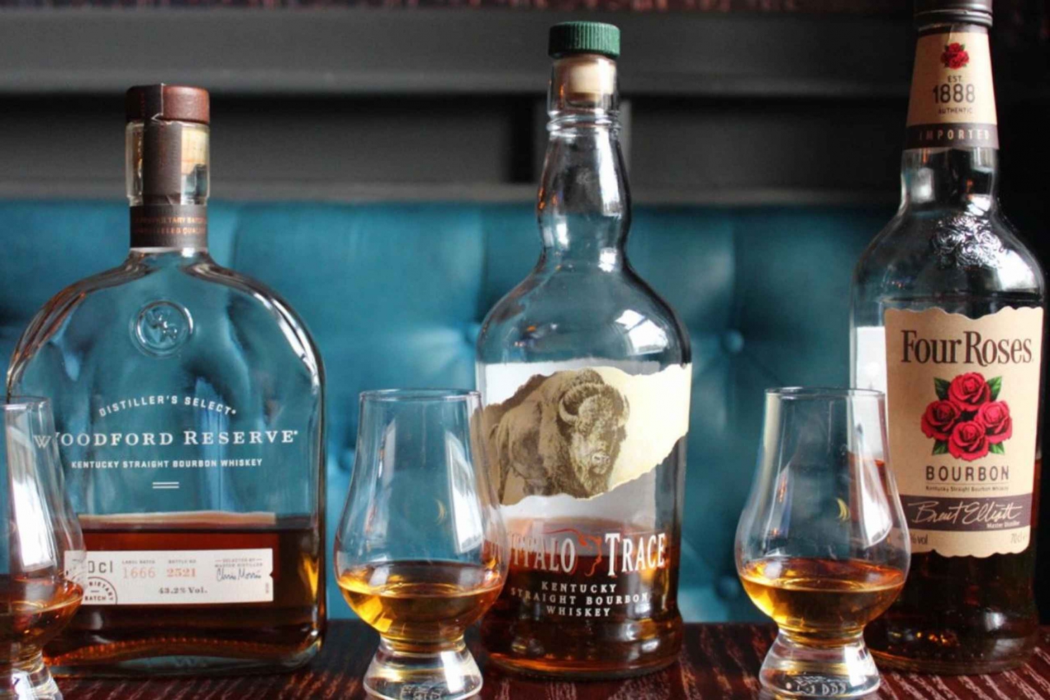 グラスゴー：ヴァン・ウィンクル・バロウランズでのバーボンのテイスティング