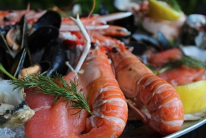 Glasgow: Plato de marisco de lujo en un restaurante escocés