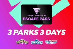 Gold Coast: Movie World, Sea World, & Wet’n’Wild 3-Day Pass
