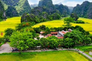 From Hanoi: Tam Coc, Hoa Lu & Mua Caves Full-Day Trip
